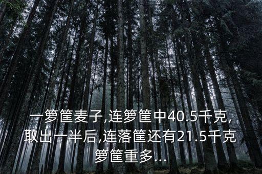 《一箩麦》舞蹈