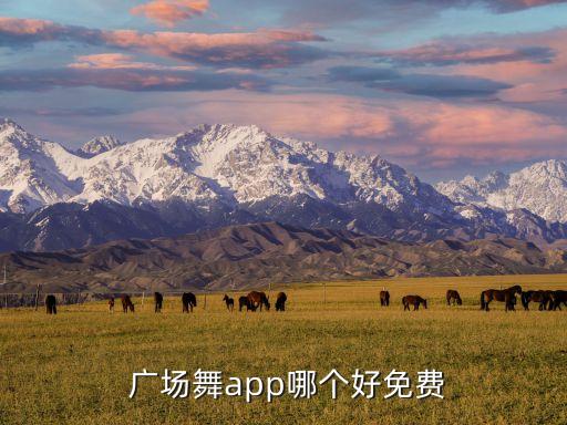 广场舞app哪个好免费