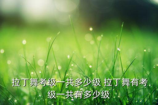 拉丁舞协会和体育舞蹈协会,世界体育舞蹈协会拉丁舞考级证书查询