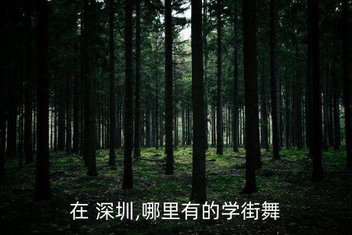 深圳哪有舞蹈培训学院,深圳kpop舞蹈培训