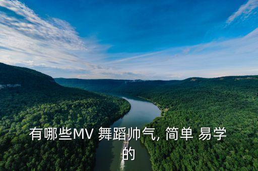 有哪些MV 舞蹈帅气, 简单 易学的