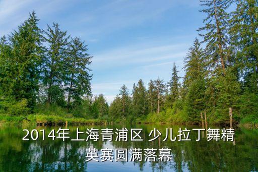 2014年上海青浦区 少儿拉丁舞精英赛圆满落幕