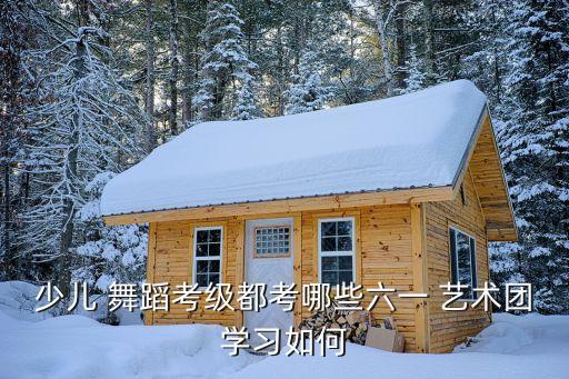 少儿 舞蹈考级都考哪些六一 艺术团学习如何