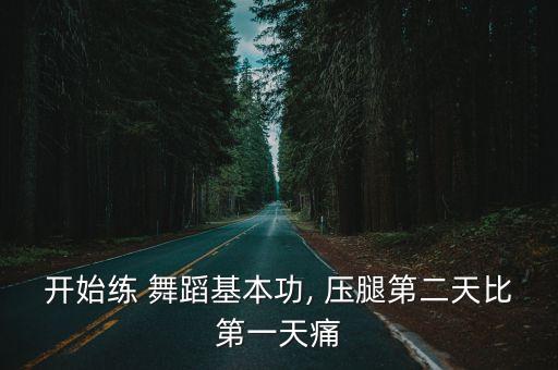 舞蹈压腿的痛苦,舞蹈基本功压腿痛苦