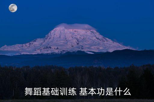 舞蹈中基本功,舞蹈基本功魔鬼训练疼哭视频