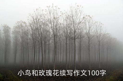  小鸟和玫瑰花续写作文100字