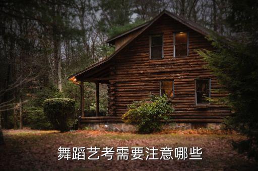  舞蹈艺考需要注意哪些