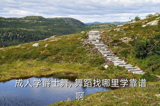  成人学爵士舞, 舞蹈找哪里学靠谱啊
