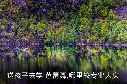 送孩子去学 芭蕾舞,哪里较专业大庆