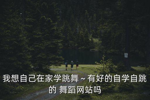 我想自己在家学跳舞～有好的自学自跳的 舞蹈网站吗