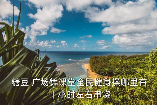  糖豆 广场舞课堂全民健身操哪里有丨小时左右串烧