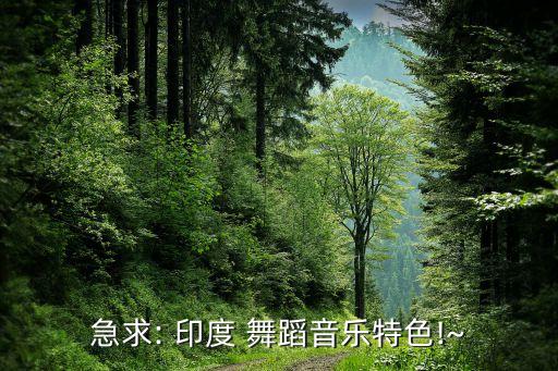 印度舞蹈基本动作介绍