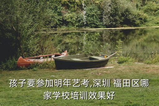 孩子要参加明年艺考,深圳 福田区哪家学校培训效果好