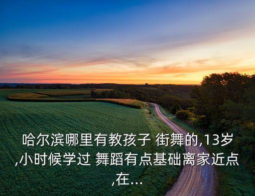 哈市街舞舞蹈学校,北京舞蹈学校有街舞专业吗