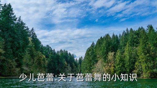 少儿芭蕾:关于芭蕾舞的小知识