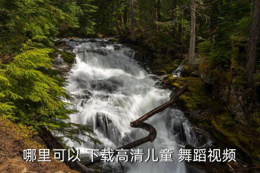 哪里可以 下载高清儿童 舞蹈视频