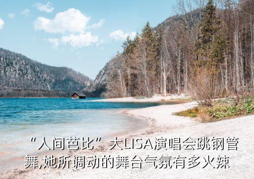 “人间芭比”大LISA演唱会跳钢管舞,她所调动的舞台气氛有多火辣