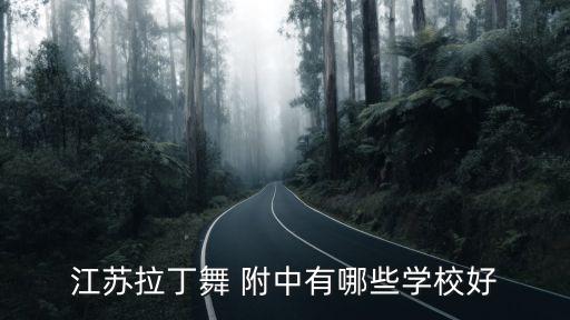 江苏拉丁舞 附中有哪些学校好