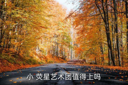 小 荧星艺术团值得上吗