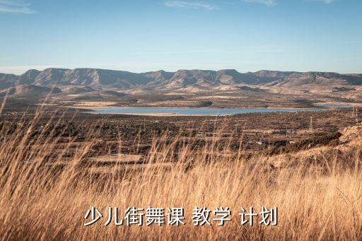 少儿街舞课 教学 计划