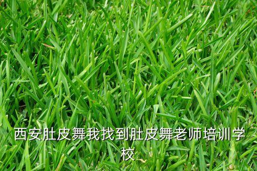  西安肚皮舞我找到肚皮舞老师培训学校