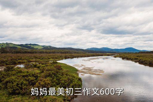  妈妈最美初三作文600字