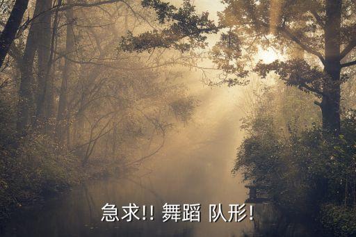 舞蹈编排队形4人,11人舞蹈队形编排图