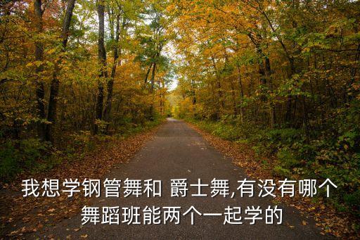 我想学钢管舞和 爵士舞,有没有哪个 舞蹈班能两个一起学的