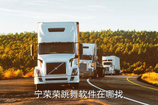 宁荣荣跳舞软件在哪找