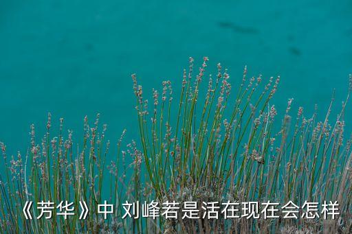 《芳华》中 刘峰若是活在现在会怎样