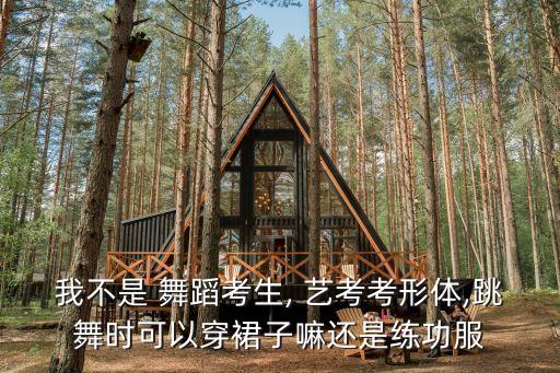 我不是 舞蹈考生, 艺考考形体,跳舞时可以穿裙子嘛还是练功服