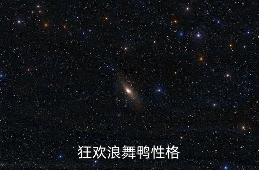 狂欢浪舞鸭性格