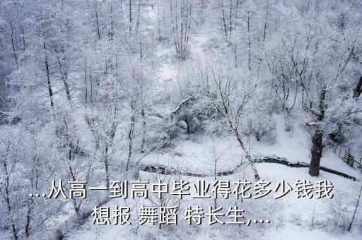 特长生美术还是舞蹈烧钱,艺考美术和舞蹈哪个烧钱