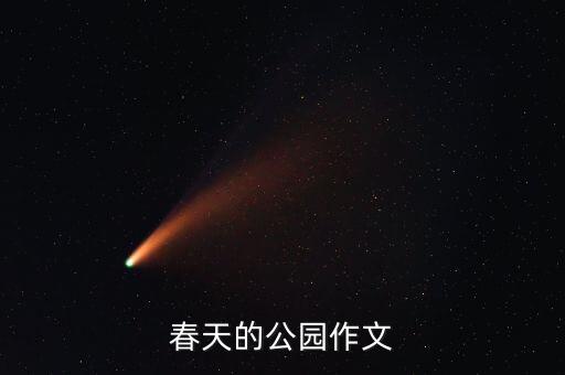 春天的公园作文