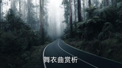 舞衣曲赏析