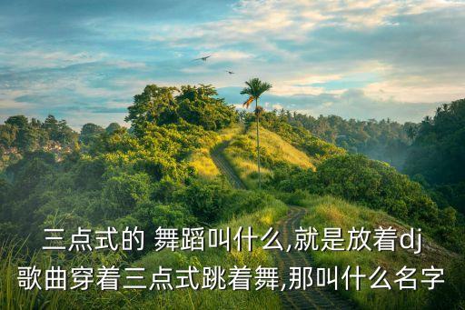 三点式的 舞蹈叫什么,就是放着dj歌曲穿着三点式跳着舞,那叫什么名字