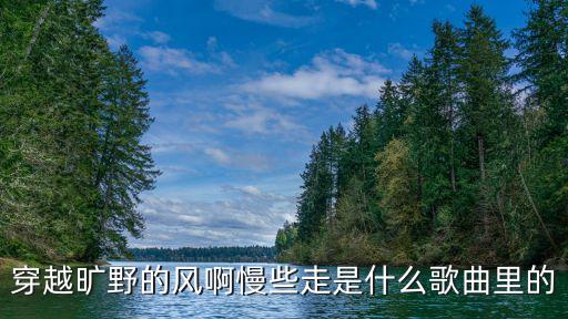 穿越旷野的风啊慢些走是什么歌曲里的