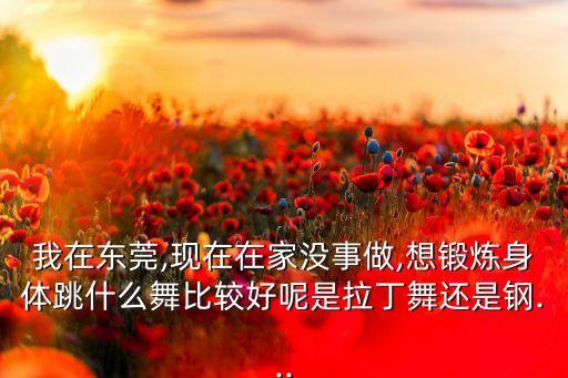我在东莞,现在在家没事做,想锻炼身体跳什么舞比较好呢是拉丁舞还是钢...