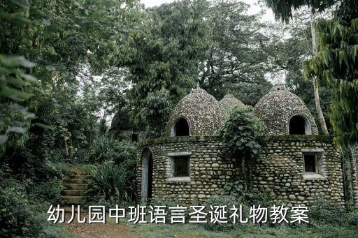 幼儿园中班语言圣诞礼物教案