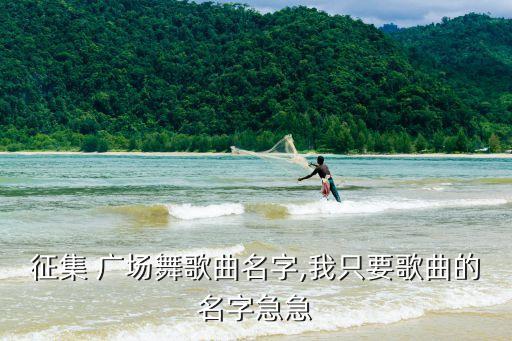 征集 广场舞歌曲名字,我只要歌曲的名字急急