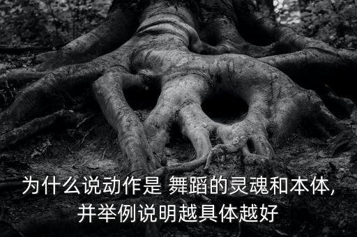 舞蹈不仅是