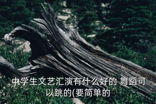 中学生震撼型舞蹈
