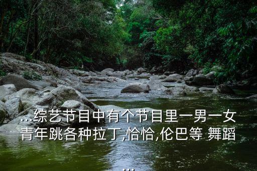 ...综艺节目中有个节目里一男一女青年跳各种拉丁,恰恰,伦巴等 舞蹈...