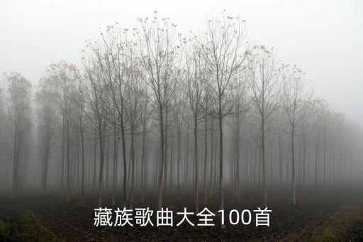  藏族歌曲大全100首