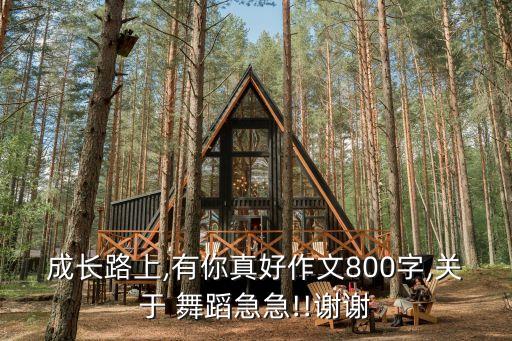 成长路上,有你真好作文800字,关于 舞蹈急急!!谢谢