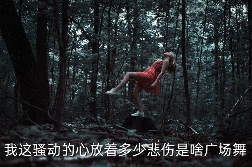我这骚动的心放着多少悲伤是啥广场舞