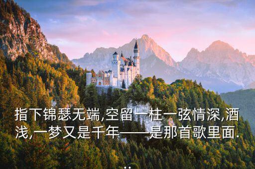 蝶梦情深舞蹈音乐是什么