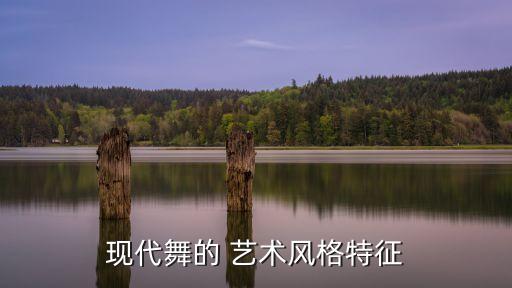 现代舞的 艺术风格特征