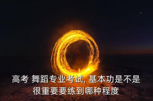 学舞蹈注重基本功吗,几岁学舞蹈基本功最好