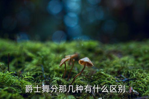  爵士舞分那几种有什么区别